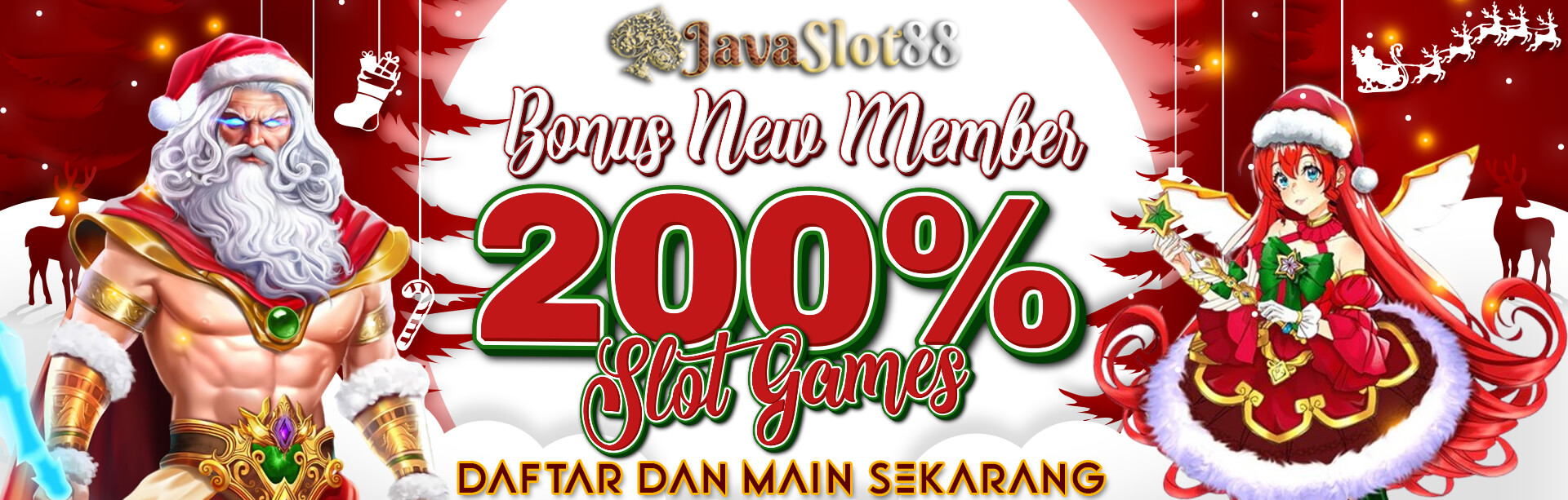 BONUS NEW MEMBER SLOT GAMES  200% 