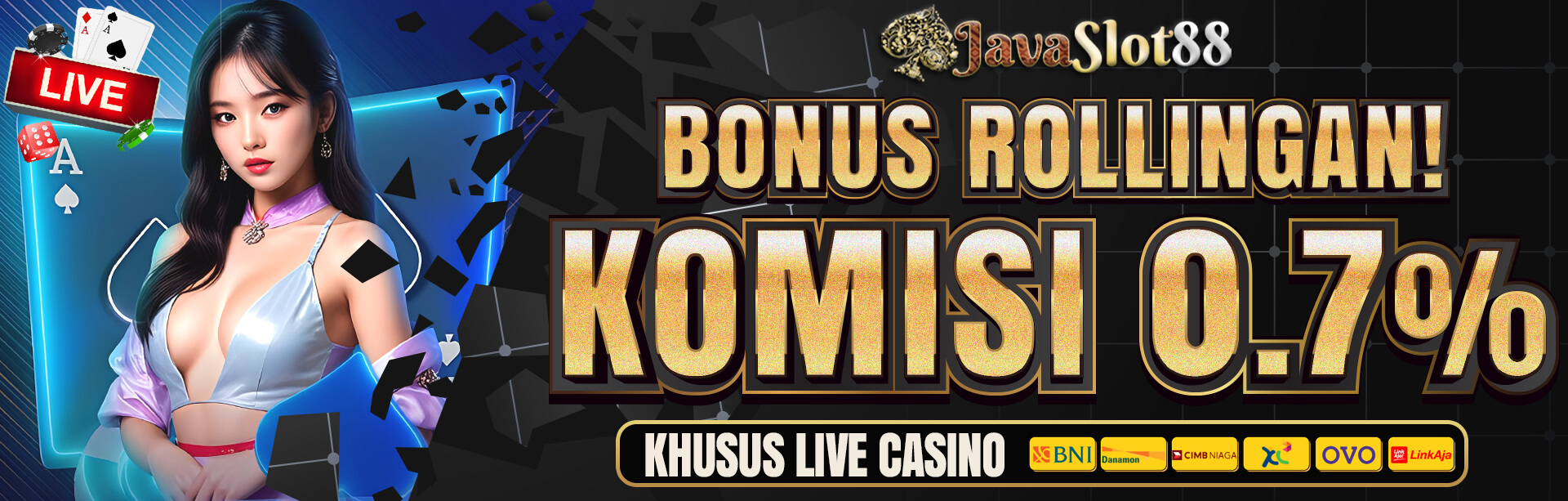 BONUS ROLLINGAN 0.7 LIVECASINO