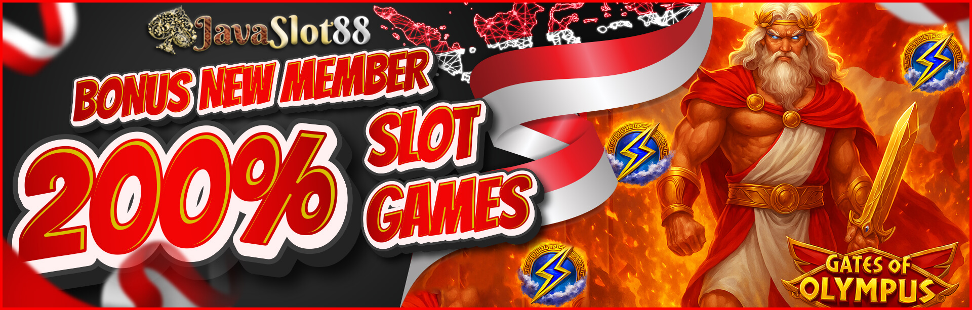 BONUS NEW MEMBER SLOT GAMES  200% 