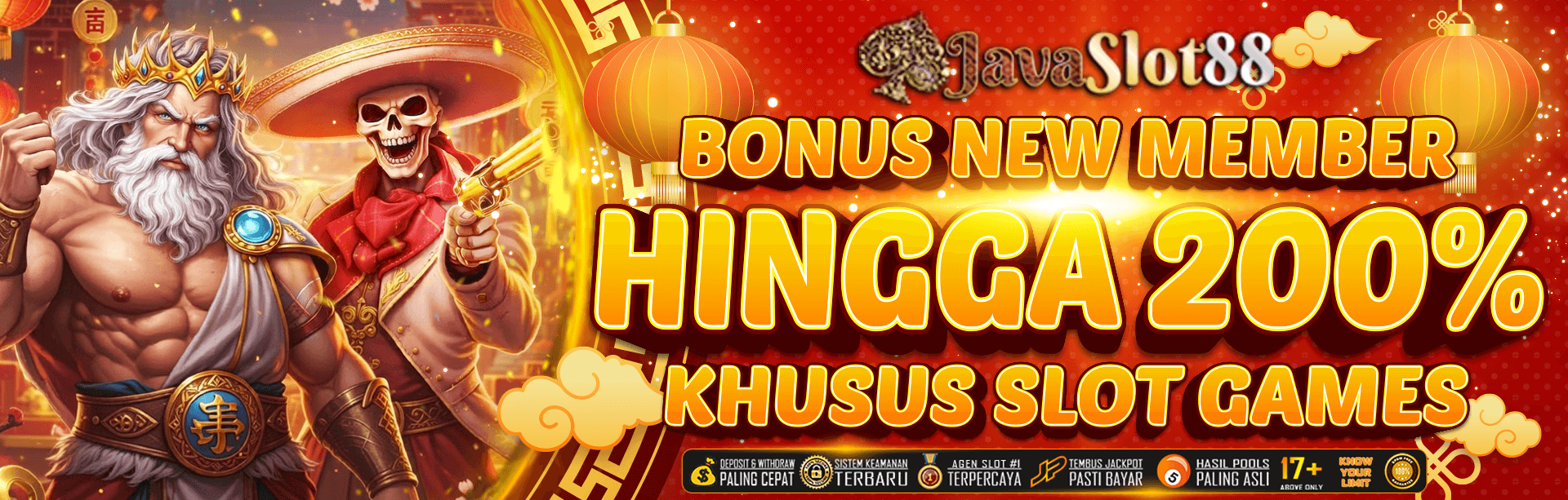 BONUS NEW MEMBER SLOT GAMES  200% 