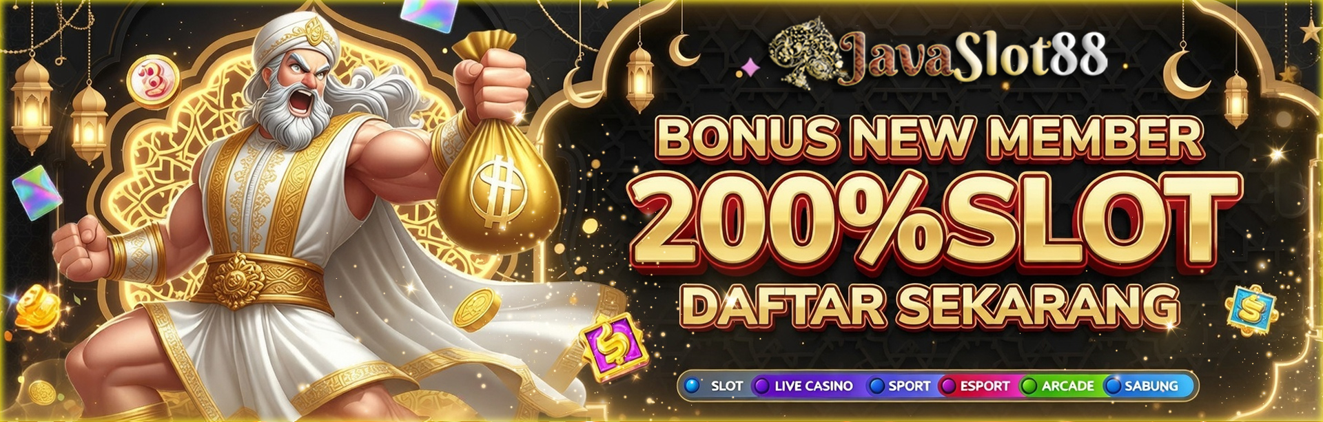 BONUS NEW MEMBER SLOT GAMES  200% 