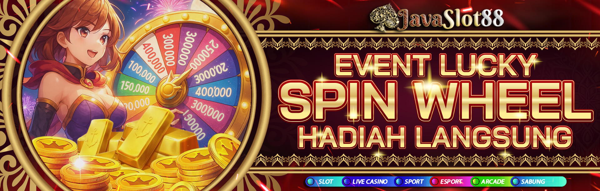 BONUS SPINWHEEL JAVASLOT88