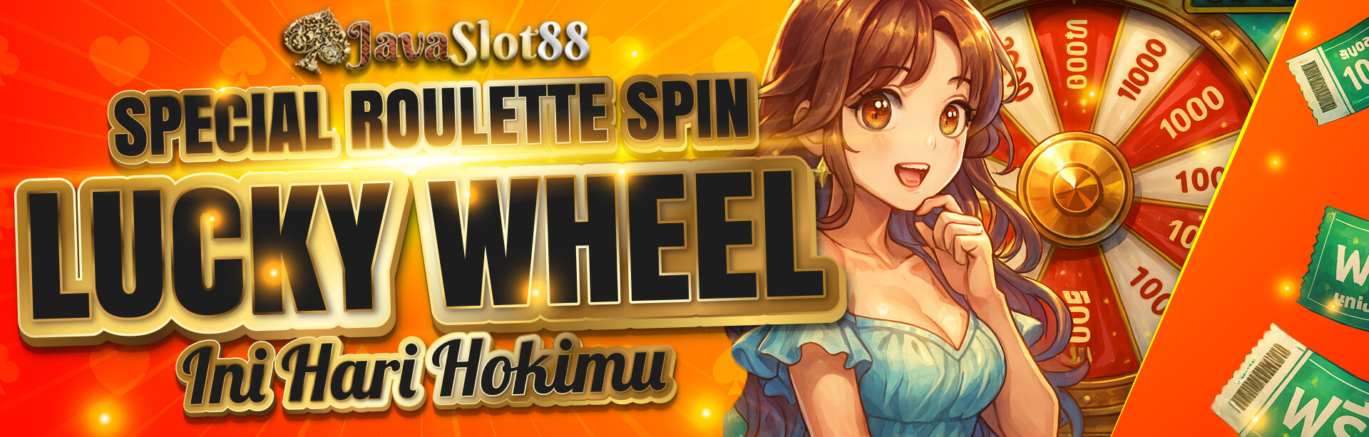 BONUS SPINWHEEL JAVASLOT88