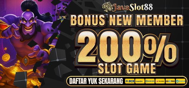 BONUS NEW MEMBER SLOT GAMES  200% 