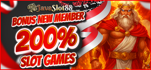 BONUS NEW MEMBER SLOT GAMES  200% 