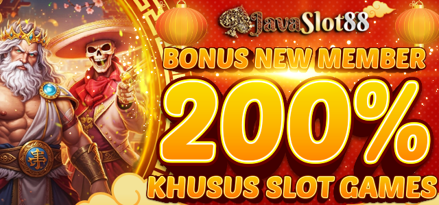 BONUS NEW MEMBER SLOT GAMES  200% 