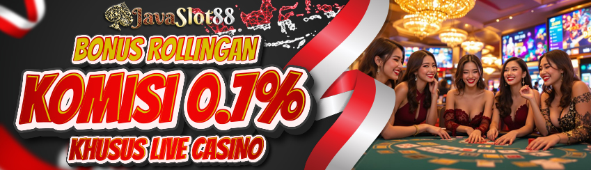 BONUS LIVE CASINO JAVASLOT88