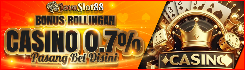 BONUS LIVE CASINO JAVASLOT88