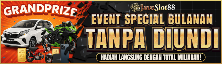 HADIAH BULANAN JAVASLOT88