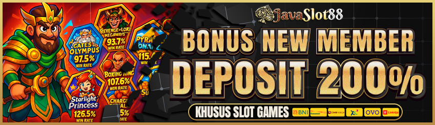 BONUS NEW MEMBER SLOTS 200%