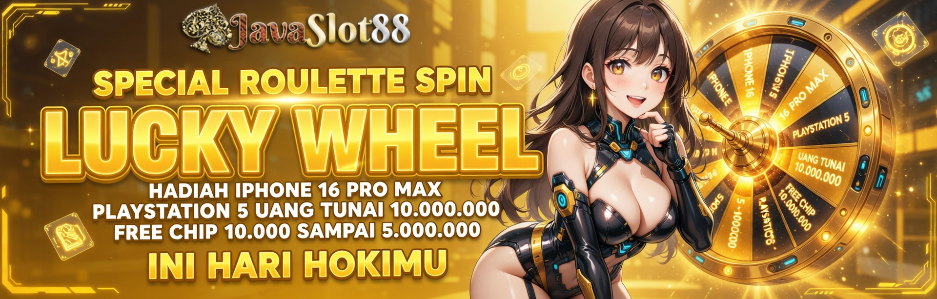 BONUS SPINWHEEL JAVASLOT88