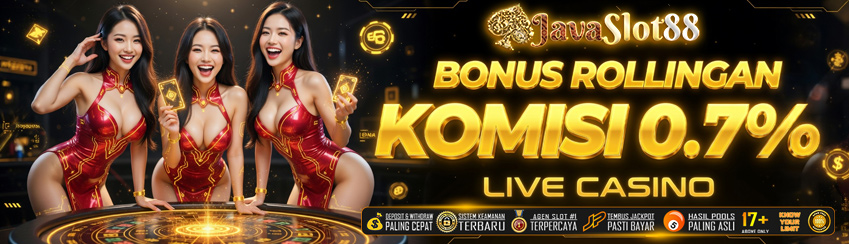 BONUS LIVE CASINO JAVASLOT88